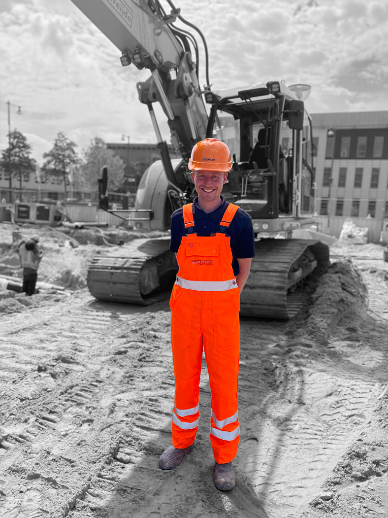 Stephan Wagemaker - Machinist grond-, weg- en waterbouw - De Boer & van der Weijde
